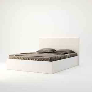 Кровать Фемелі 1,6х2,0 подъемная з каркасом белый глянец MiroMark