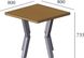 Стол Свен-4 750/800х800 (труба 60х60) Металл-Дизайн